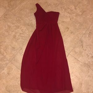 Burgundy Formal gown